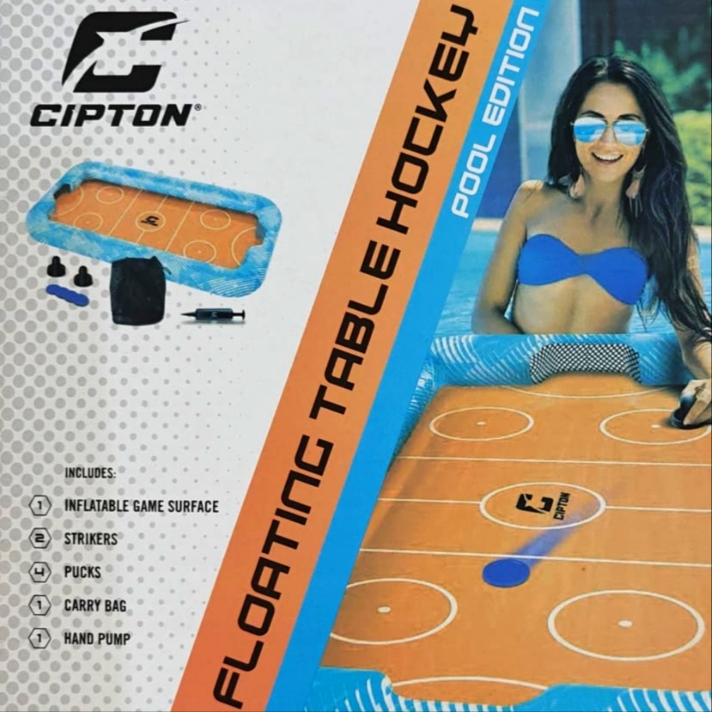 NIB! Floating Pool Table Hockey by Cipton Sports!